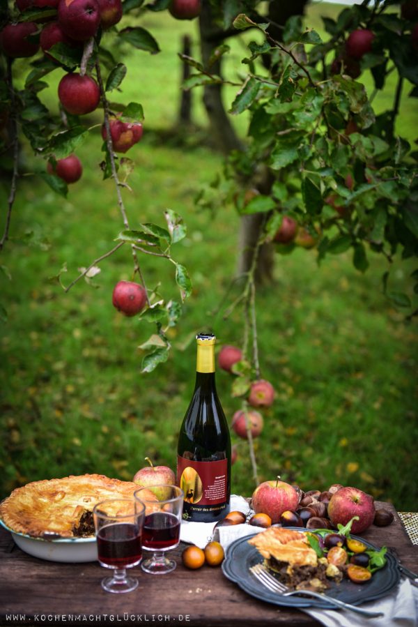 tolles Rezept für Rindfleisch-Pie mit Guinness! Lecker