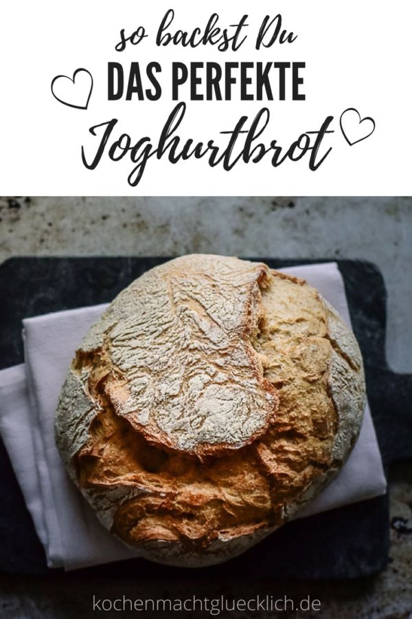 Rezept für schnelles Joghurtbrot mit Hefe - saftig, locker und lecker