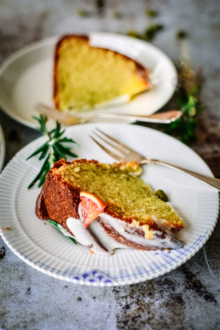 Mein liebstes Rezept für Rührkuchen saftig mit Olivenöl und Blutorangen
